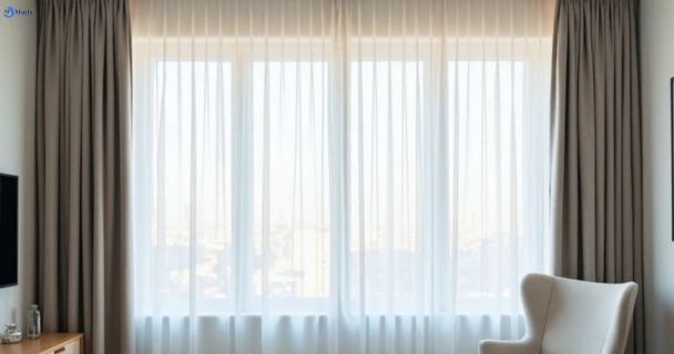 Freshly steam cleaned curtains in tamarama-nsw QLD